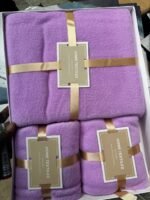 3IN1 FLUFFY WATER ABSORBENT TOWEL IN A FANCY BOX&BAG (Exactly  home textile brand)
💯 cotton•••VERY FULL AND FLUFFY - Image 2