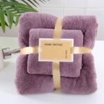 2IN1 FLUFFY WATER ABSORBENT TOWEL(Exactly  home textile brand)
💯 cotton•••VERY FULL AND FLUFFY - Image 2