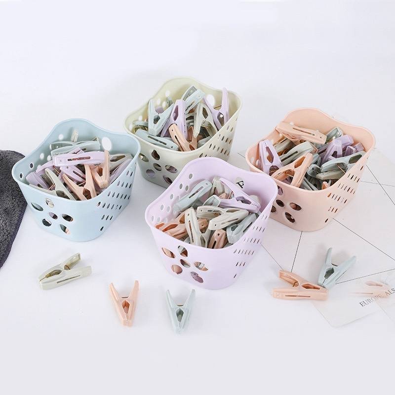 img_1190-2 30PC QUALITY STRONG CLOTH PEG IN BASKET perfect for souvenir - Image 1