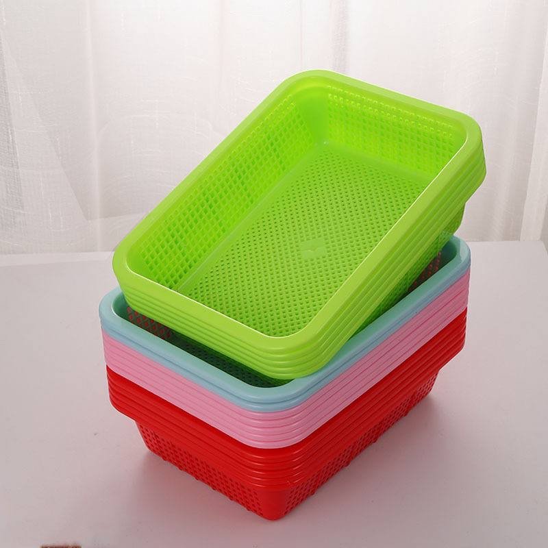 img_1203 (ON SALES) QUALITY THICK SQUARE SHAPE FRUIT/VEGGIES STORAGE BASKET/SIEVE
PERFECT FOR SOUVENIR - Image 1