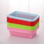 (ON SALES) QUALITY THICK SQUARE SHAPE FRUIT/VEGGIES STORAGE BASKET/SIEVE

PERFECT FOR SOUVENIR - Image 2