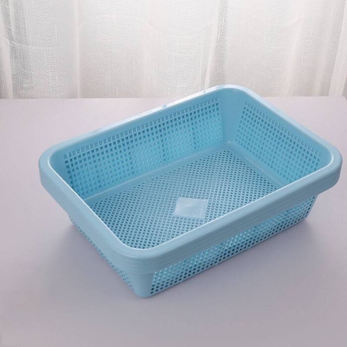 (ON SALES) QUALITY THICK SQUARE SHAPE FRUIT/VEGGIES STORAGE BASKET/SIEVE

PERFECT FOR SOUVENIR - Image 3