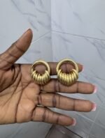 QUALITY YTJX NON TARNISH STEEL FASHION EARRING DESIGN 8 - Image 2