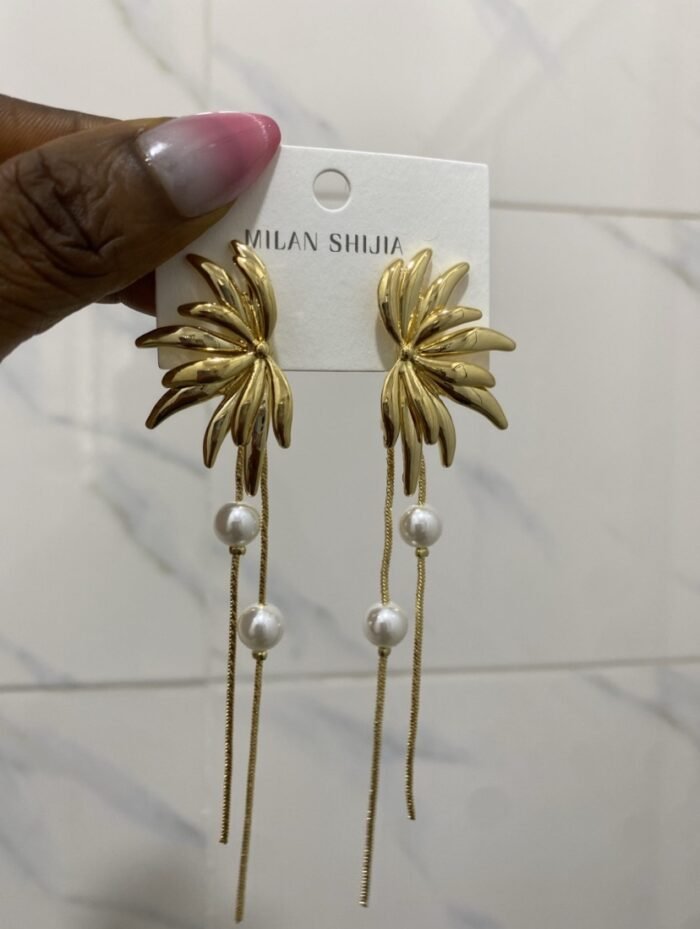 QUALITY MILAN SHIJIA FASHION STATEMENT EARRING DESIGN 26 - Image 2