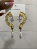 QUALITY MILAN SHIJIA FASHION STATEMENT EARRING DESIGN 27
