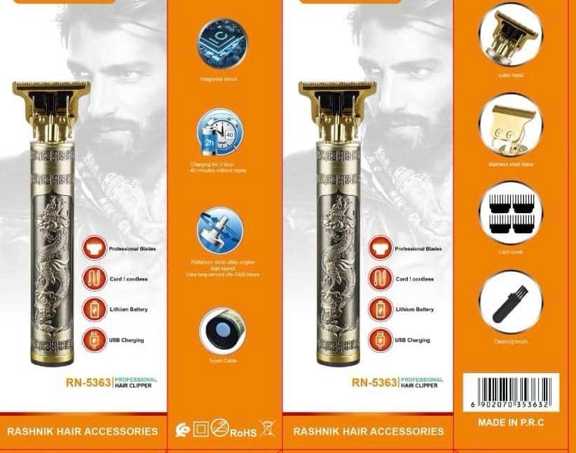 a5feaebb-f0b7-42a2-8165-1a5697de51af QUALITY VINTAGE RECHARGEABLE PROFESSIONAL CLIPPER - Image 1