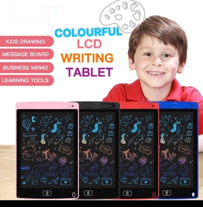 (ON SALES) LCD QUALITY KIDS ERASABLE WRITING BOARD/PAD/TABLET

Ideal for kids developing there writing ,Art painting and concentration skills - Image 2