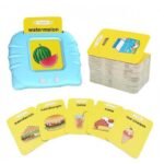112PC CARD 224 WORDS KIDS LEARNING EDUCATIONAL DEVICE CAT DESIGN 1 (100mah battery) - Image 4
