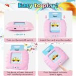 112PC CARD 224 WORDS KIDS LEARNING EDUCATIONAL DEVICE CAT DESIGN 1 (100mah battery) - Image 6