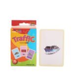 TRAFFIC/MEANS OF TRANSPORTATION:KIDS LEARNING FLASH CARD(36PC CARDS)