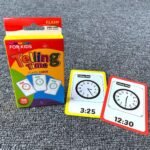 TELLING TIME: KIDS LEARNING FLASH CARDS(36PC CARDS)