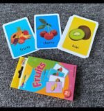 FRUITS: KIDS LEARNING FLASH CARDS(36PC CARDS)
