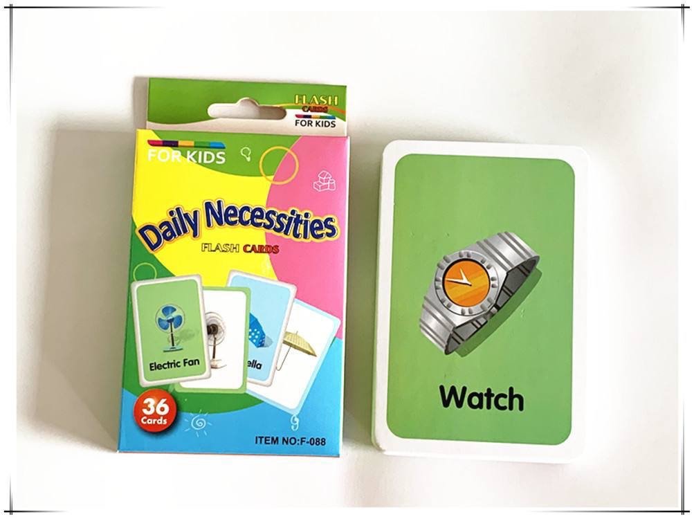 img_1331 DAILY NECESSITY: KIDS LEARNING FLASH CARDS(36PC CARDS) - Image 1