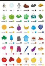 COLORS: KIDS LEARNING FLASH CARDS(36PC CARDS) - Image 2