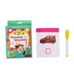 ADD&SUBTRACT,NUMBERING(MATHEMATICS): KIDS LEARNING FLASH CARDS (36PC)WITH ERASABLE PEN