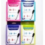 MATHEMATICS : KIDS LEARNING FLASH CARDS(26PC CARDS AND ERASABLE PENCIL)