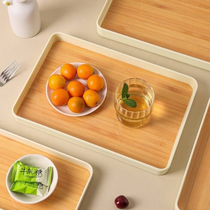 3IN1 NORDIC WOOD IMITATION DECORATIVE AESTHETIC STORAGE/TRAY - Image 2