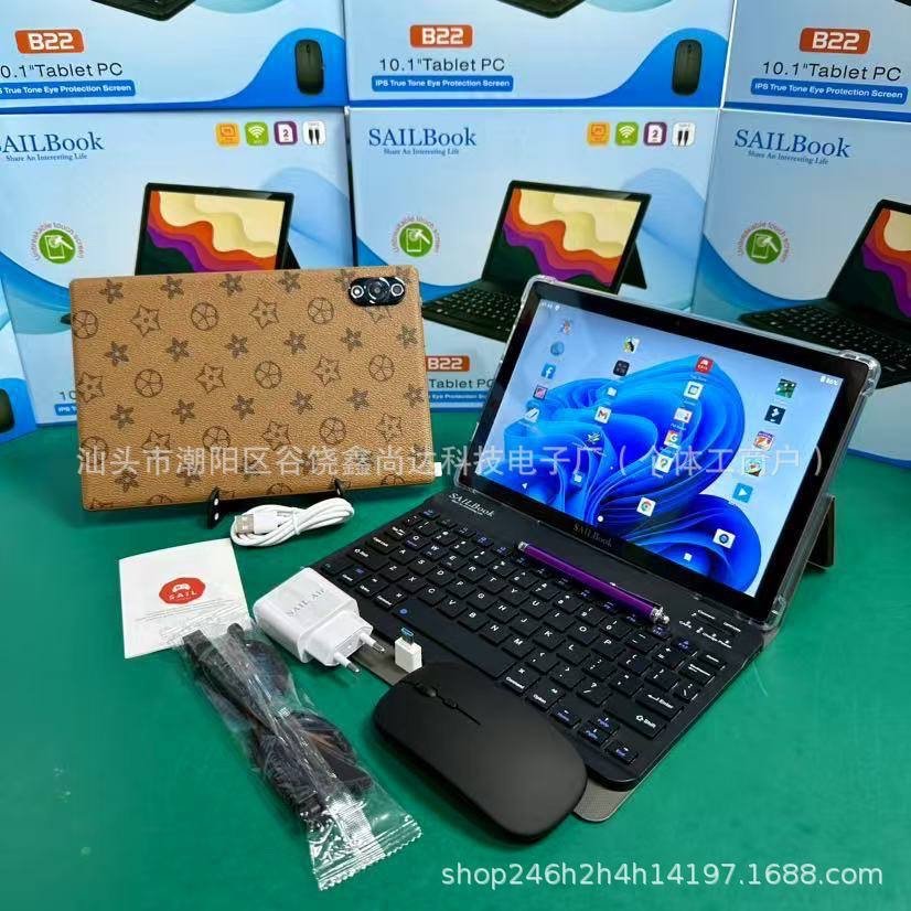 img_1399 SAIL AIR NOTE BOOK B22
5G 2SLIM SLOT/WIFI ENABLED 16GB+512GB ANDROID 13
10.1inch True gone IPS Eye protection screen 360 Rotating Hoister
WITH FREE BLUETOOTH KEYPAD,LEATHER CASE,MOUSE,TOUCH PEN,3D GLASS,OT CONVERTER,TYPE C AND CHARGER
10,000mah battery TABLET OR IPAD - Image 1