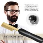 COPPER HOT HAIR STRAIGHT COMB AND CURLER