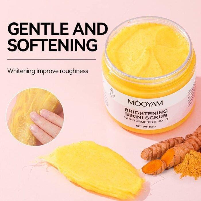 (ON SALES) BRIGHTENING BIKINI SCRUB WITH TURMERIC AND KOJIC - Image 4