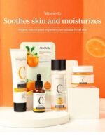 5IN1 PROFESSIONAL VITAMIN C KIT(FACIAL SERUM 30ml,FACIAL TONER 120ml,FACIAL CLEANSER 200g,FACIAL MASK and FACIAL CREAM)