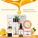 5IN1 PROFESSIONAL VITAMIN C KIT(FACIAL SERUM 30ml,FACIAL TONER 120ml,FACIAL CLEANSER 200g,FACIAL MASK and FACIAL CREAM) - Image 5