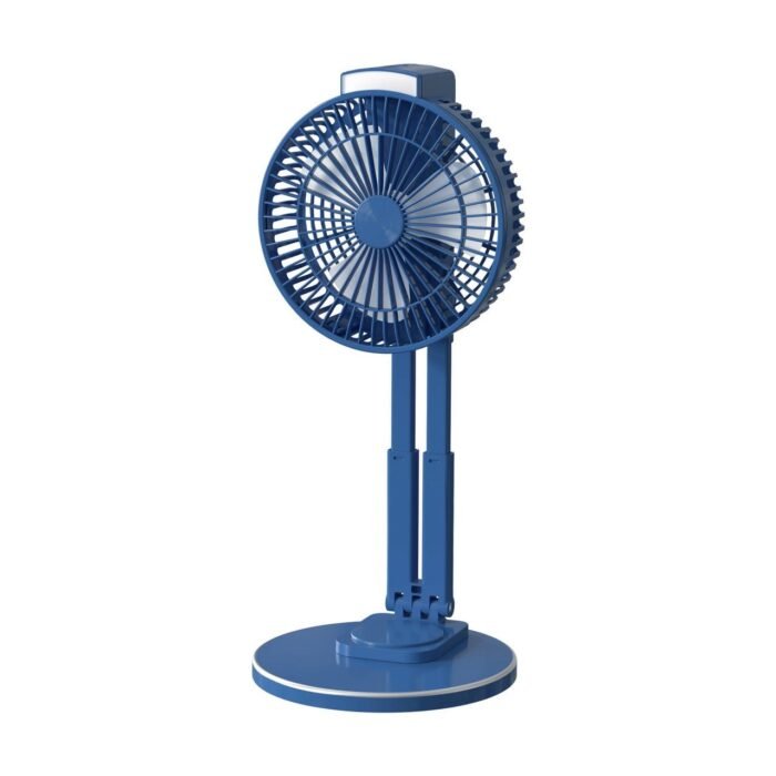 L-R 2028 STRONG QUALITY FOLDABLE AND 360 DEGREE ROTATING RECHARGEABLE TABLE FAN WITH LED LIGHT - Image 5