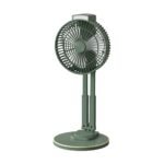 L-R 2028 STRONG QUALITY FOLDABLE AND 360 DEGREE ROTATING RECHARGEABLE TABLE FAN WITH LED LIGHT - Image 6