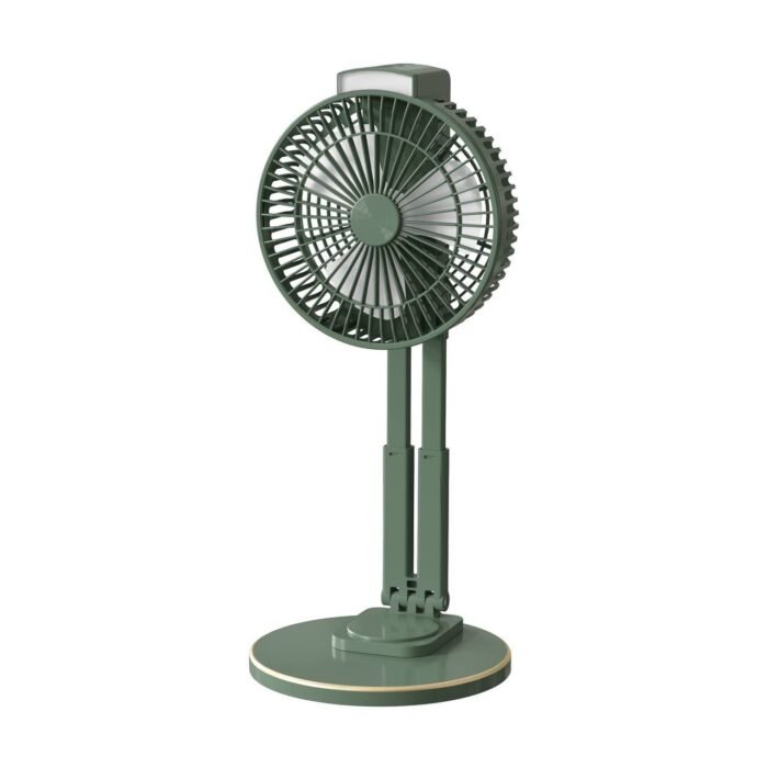 L-R 2028 STRONG QUALITY FOLDABLE AND 360 DEGREE ROTATING RECHARGEABLE TABLE FAN WITH LED LIGHT - Image 6