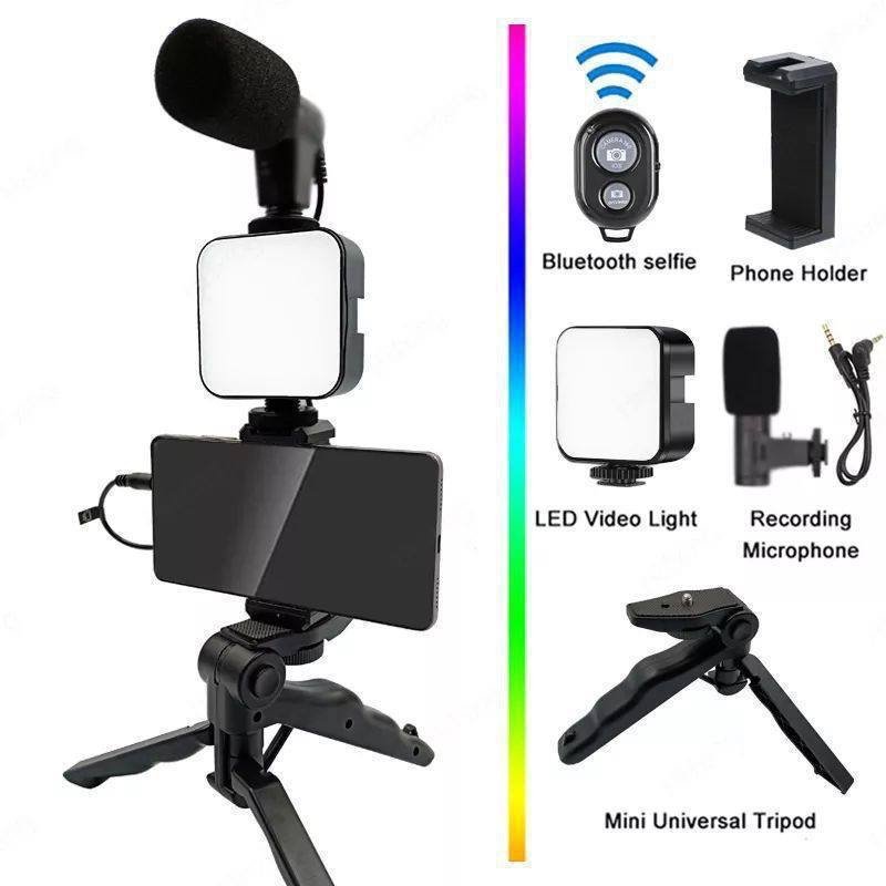 img_1747 SMARTPHONE MINI VLOG AY-49 VIDEO MAKING KIT+ FREE REMOTE - Image 1