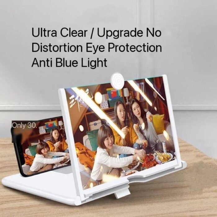 QUALITY/CLEAR 12INCHES PHONE MAGNIFIER/AMPLIFIER - Image 3