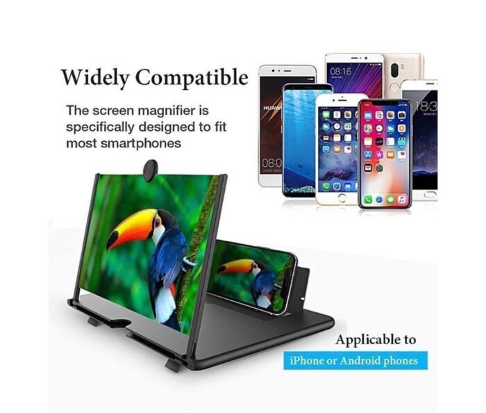 QUALITY/CLEAR 12INCHES PHONE MAGNIFIER/AMPLIFIER - Image 5