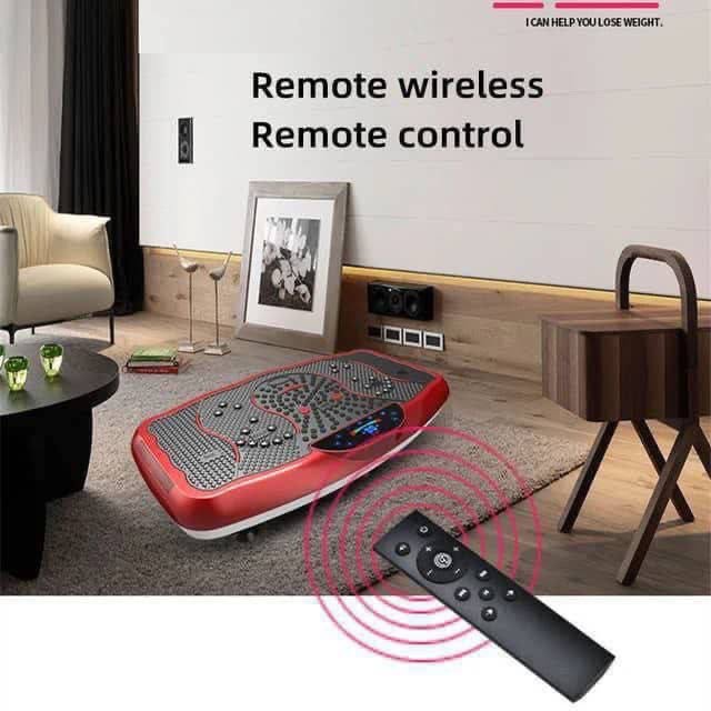 img_1798 (ON SALES)Vibrating Fat Shake,Exercise Machine Vibration Platform With 2 Resistance Bands Fitness Workout Equipment - Image 1