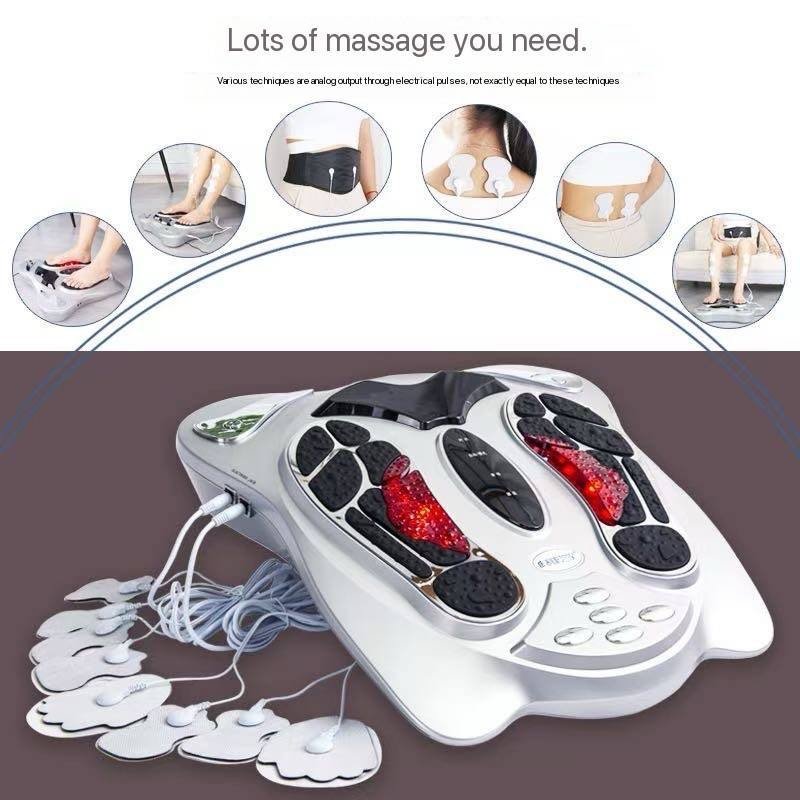 img_1802 ELECTROMAGNETIC FOOT MASSAGER WAVE PULSE CIRCULATION MASSAGE MACHINE/PHYSIOTHERAPEUTIC DEVICE(Comes with the pad and remote) - Image 1