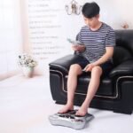 ELECTROMAGNETIC FOOT MASSAGER WAVE PULSE CIRCULATION MASSAGE MACHINE/PHYSIOTHERAPEUTIC DEVICE(Comes with the pad and remote) - Image 5