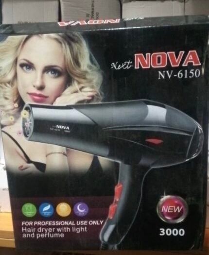 3000WATT BIG NOVA PROFESSIONAL STRONG FAST DRYING HAIR DRYER