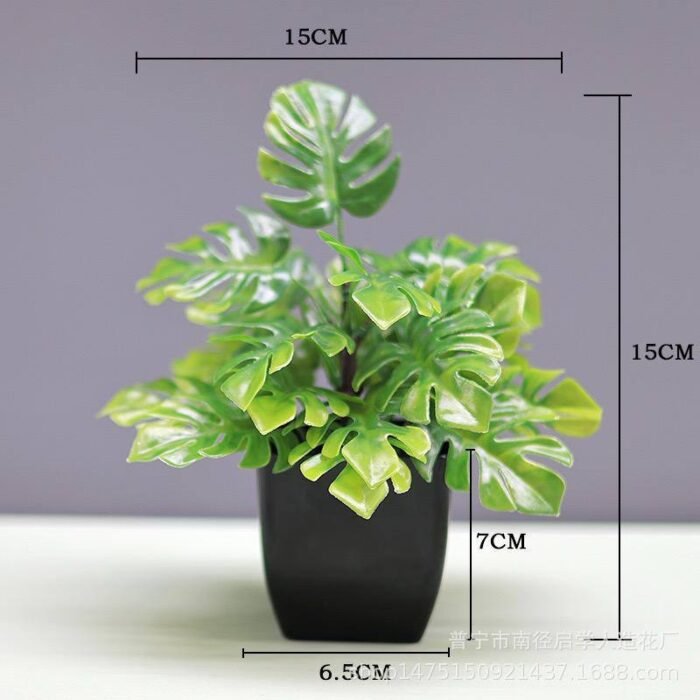 HEPHZIBAH POTTED PLANT HOME AND OFFICE DECOR 7 - Image 2
