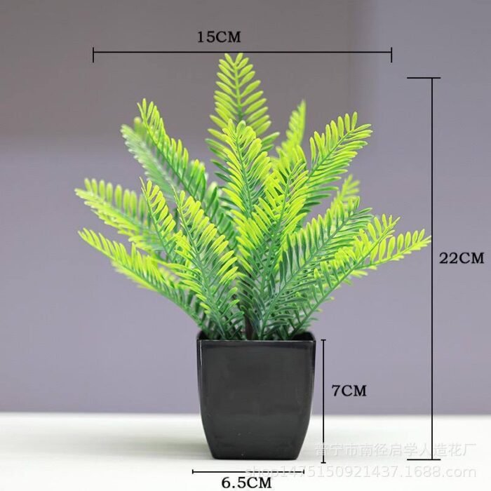 HEPHZIBAH POTTED PLANT HOME AND OFFICE DECOR 7 - Image 7