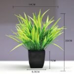 HEPHZIBAH POTTED PLANT HOME AND OFFICE DECOR 7 - Image 8