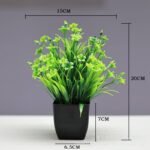 HEPHZIBAH POTTED PLANT HOME AND OFFICE DECOR 7 - Image 9