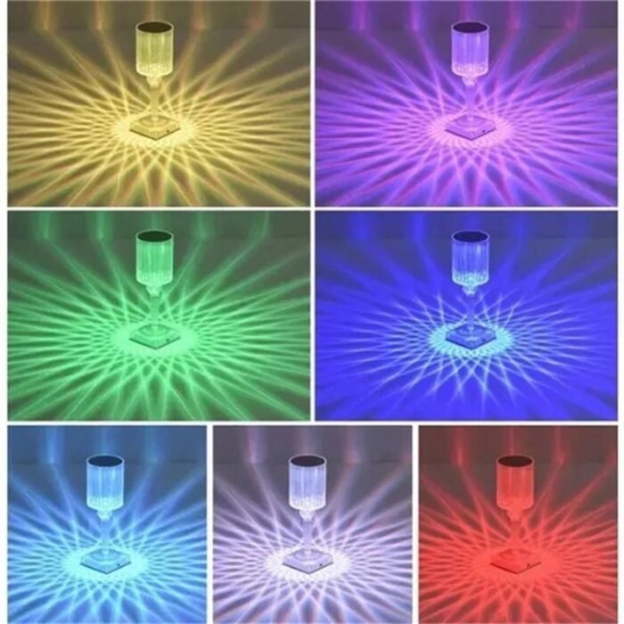 BIG SIZE RECHARGEABLE DIAMOND CRYSTAL RGB MULTI COLORED TABLE BED SIDE LAMP WITH REMOTE DESIGN 1


✔️Touch Switch 
✔️ All - Match Style 
✔️ Multicolour (plain & RGB lighting)
✔️16 Different colors - Image 5