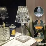 BIG SIZE RECHARGEABLE DIAMOND CRYSTAL RGB MULTI COLORED TABLE BED SIDE LAMP WITH REMOTE DESIGN 2

✔️Touch Switch 
✔️ All - Match Style 
✔️ Multicolour (plain & RGB lighting)
✔️16 Different colors - Image 3