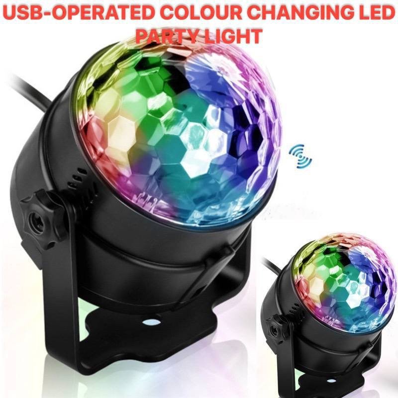 img_1947 USB-OPERATED COLOUR CHANGING LED PARTY LIGHT + REMOTE CONTROL
Small but MIGHTY COZY ILLUMINATOR - Image 1