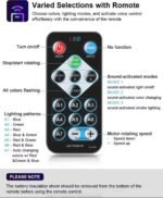 USB-OPERATED COLOUR CHANGING LED PARTY LIGHT + REMOTE CONTROL
Small but MIGHTY COZY ILLUMINATOR - Image 4