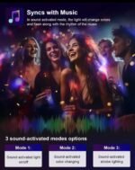 USB-OPERATED COLOUR CHANGING LED PARTY LIGHT + REMOTE CONTROL
Small but MIGHTY COZY ILLUMINATOR - Image 7