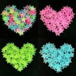 GLOW-IN-THE-DARK WALL STICKERS (100pcs in a pack)