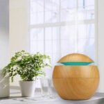 200ML ULTRA SONIC HOUSE/OFFICE HUMIDIFIER  DESIGN 2(BROWN) - Image 2
