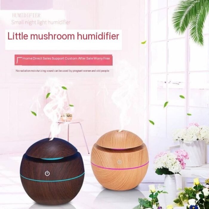 200ML ULTRA SONIC HOUSE/OFFICE HUMIDIFIER  DESIGN 2(BROWN) - Image 4