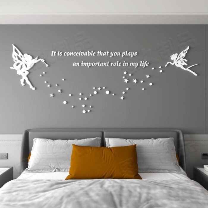 (ON SALES) 3D CLASSIC ACRYLIC WALL STICKER HOME DECOR DESIGN 


📌📌Pls note this is not paper but 3D acrylic and it’s very big on the wall - Image 4