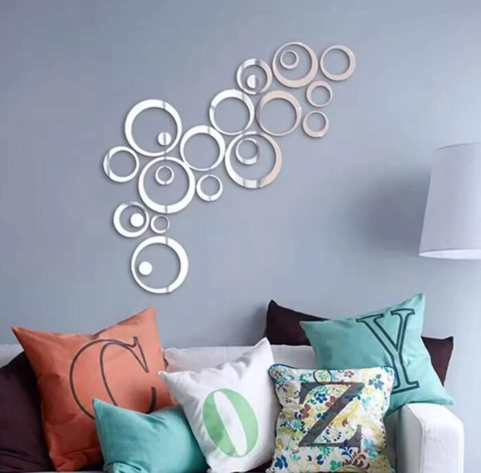(ON SALES) ACRYLIC INTERIOR WALL DÉCOR

COMES IN SILVER ONLY - Image 3